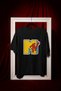 Mtv Printed Crewneck Pa Cotton Ov Oversized Alip Short Sleeve Unisex Tshirt - 2