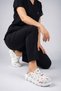 Women's Sabo Slipper Orthopedic Ultra Lightweight Nurse Doctor Medical Daily Floral Slipper - 3