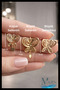 2 cm Butterfly Figured Dangle Earrings |   Vintage Minimal Model |   Daily Stylish Accessory - 2