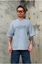 Acid Wash Toye Printed Oversized T-Shirt