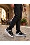 Men's Black Daily Walking Running Sports Shoes Lightweight Comfortable Orthopedic Sole 4335 - 6