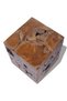 Solid teak wood stools/coffee table - 7