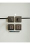 Anka Square Badge Room Door Handle Matte Anthracite - 4