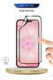 Apple iPhone 17e 5G 2026 Premium Nano Ceramic Full Glue Full Cover Matte Flexible Clear/Black - 4
