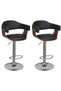 Bar stools, 2 pcs., eco- Leather