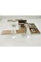 Anka Square Badge Room Door Handle Double Color Nickel/Satin - 2