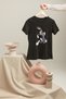 Running Rabbit Printed Cycling Collar Pa Cotton Ov Oversized Alip Short Sleeve Unisex Tshirt - 3