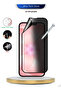 Apple iPhone 17e 5G 2026 Premium Nano Ceramic Privacy Full Cover Matte Flexible Clear/Black - 3
