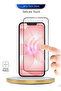 Apple iPhone 17e 5G 2026 Premium E2E Series Full Glue Full Cover Tempered Glass Clear/Black - 4