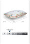 100% Organic Cotton Muslin Fabric Children's Pillow, Neck Support Pillow, First Quality Beaded Silicone - 6