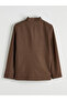 Brown Hakim Collar Women's Jacket - 6