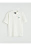 Ecru Crew Neck Printed Unisex Sports T-Shirt - 8