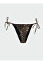 Brown Leopard Printed Pack Women's Bikini Bottoms