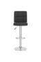 Bar stool, black, eco- Leather - 3