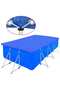 Pool covers, 2 pcs., 400x207cm, PE, rectangular, 90 g/m² - 3
