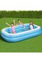 Inflatable pool, blue/white, 262x175x51 cm rectangular