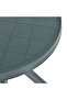 Bistro table, green, Ø70 cm, plastic - 4
