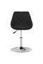 Bar stool, black, eco- Leather - 2