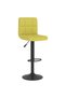 Bar stools, 2 pcs., green, fabric - 3