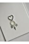 Lucky Elephant, Fish and Clover Keychain - Bag Charms with Heart Clip Figures, Gift for a Friend - 3