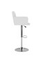 Bar stools, 2 pcs., white, eco- Leather - 4