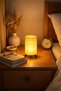 Bubble Night Light Mocha Coffee Color Modern Decorative Lampshade Tripod Stand Table Lamp Korixalumina - 2