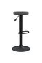 Bar stools, 2 pcs., dark grey, Velvet - 4