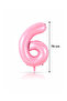Foil Number Balloon 6 Number 76 cm 34 Inch - 2