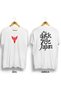 The Dark Side of Japan / Black & White Color / 24/1 Fabric 100% Cotton Pack Half Oversized Tshirt