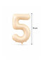 Foil Number Balloon 5 Number 76 cm 34 Inch - 2