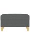 Stool, dark gray, 70x55x41 cm, textile - 3