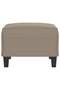 Stool, taupe grey, 70x55x41 cm, microfiber - 4