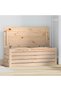 Storage box, 89x36.5x33 cm, solid pine wood