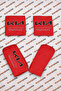 Kia Logo Auto Seat Cover Front Rear Set – Combed Cotton Stretch Fabric Universal Seat Protector Service Cover - 4