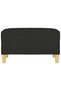 Taburet, negru, 70x55x41 cm, material textil - 3