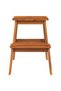 2-step stool, 40x38x50 cm, solid acacia wood - 4