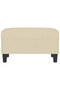 Taburet, crem, 70x55x41 cm, material textil - 3