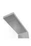 Shower panel system, square, stainless steel - 5