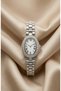 Women's Steel Watch Silver Color Oval Case with Stones Vintage Luxury Special Design Stylish Elegant Women's Wristwatch 2026 - 4
