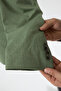 Nipoye Men's Green Oversize Large Size Poly Viscose Fabric Full Lining Mono Collar Slimfit Sport Blazer Jacket - 3