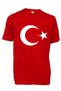 Children's Youth T-Shirt with Turkish Flag and Moon Star, 23 April Eid T-Shirt - 2
