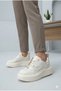 122230013 Icy Sneaker Women's Casual Comfort High Eva Sole Sports Shoes Off-White - 4