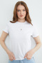 Metal-Accented Crew Neck T-Shirt - 4