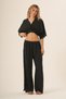 Galatea Hair Braided Trousers Anthracite