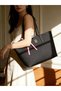 Women's Tote Bags, Classic Fashion Versatile Signature Tape Large Capacity Shoulder - 2