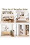 بلاطات مرايا غير قابلة للكسر ذاتية اللصق، 4 قطع مرايا للأطفال الصغار، مرايا صغيرة سهلة التركيب واللصق - 2