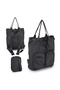 Ladies Casual Backpack, Dark Grey - 3