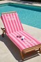 No Drama Please Striped Beach Towel 70X150 cm - 2