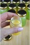 6 Pieces Transparent Glass Shot Detox Bottle 67 ml Leak-Proof Mini Jar with Black Metal Lid - 5
