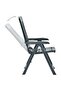 Folding garden chairs, 2 pcs., green, plastic - 5